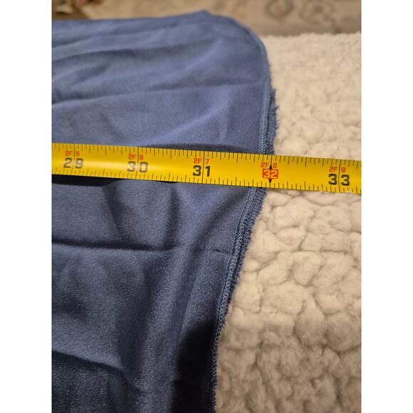 Abercrombie‎ & Fitch Women's Size SP Pleated V-Neck Mini Dress Blue NWOT - Picture 5 of 5